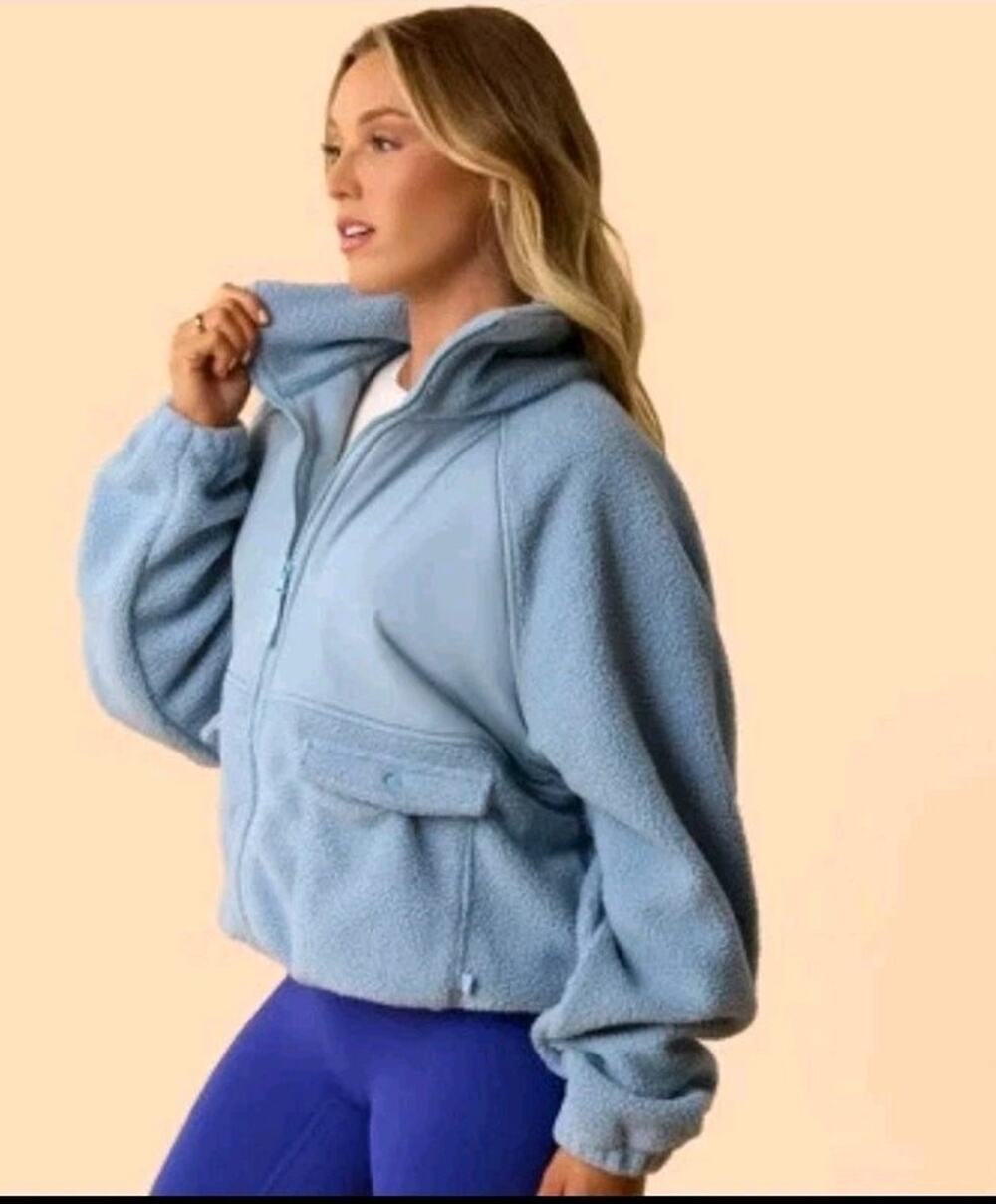 Blogilates Women's Bonfire Fleece Jacket Size Large